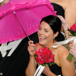 pink umbrella antics